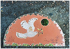 stage mosaique table